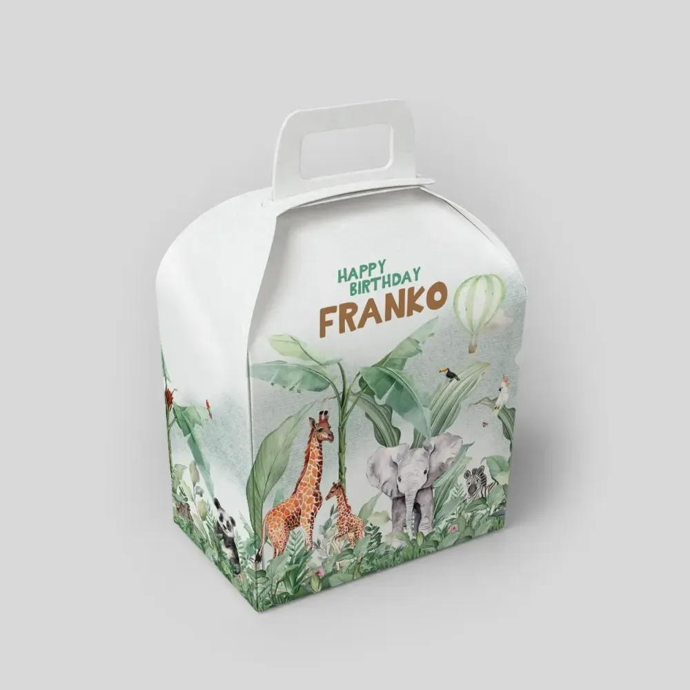 Personalizirana rođendanska poklon kutijica - Jungle