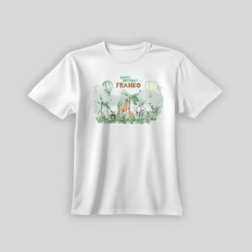 Personalizirana rojstnodnevna majica – Jungle