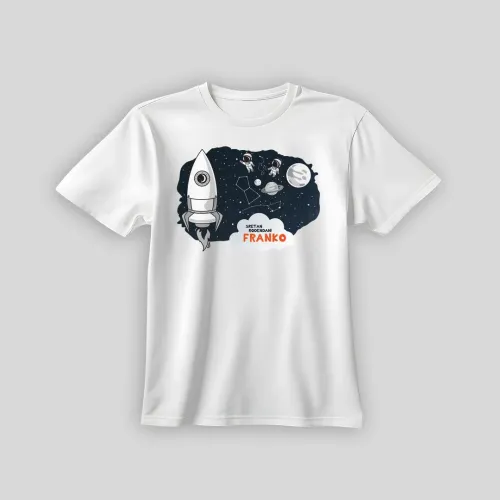 Personalizirana rođendanska majica - Svemirska avantura