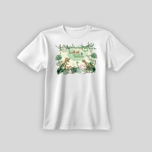 Personalizirana rođendanska majica - Svijet dinosaura