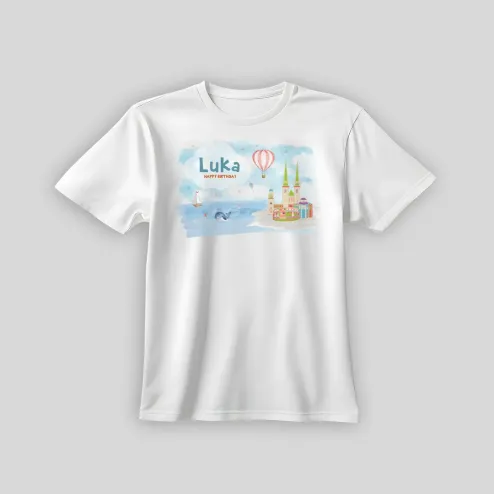 Personalizirana rođendanska majica - Moja domovina