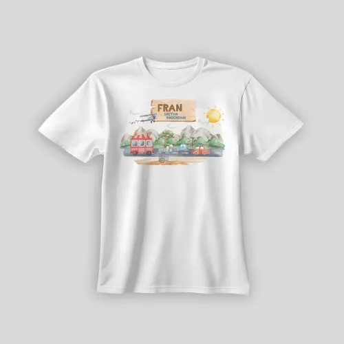 Personalizirana rojstnodnevna majica – Gorska cesta