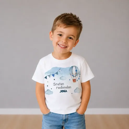 Personalizirana rođendanska majica - Let do zvijezda