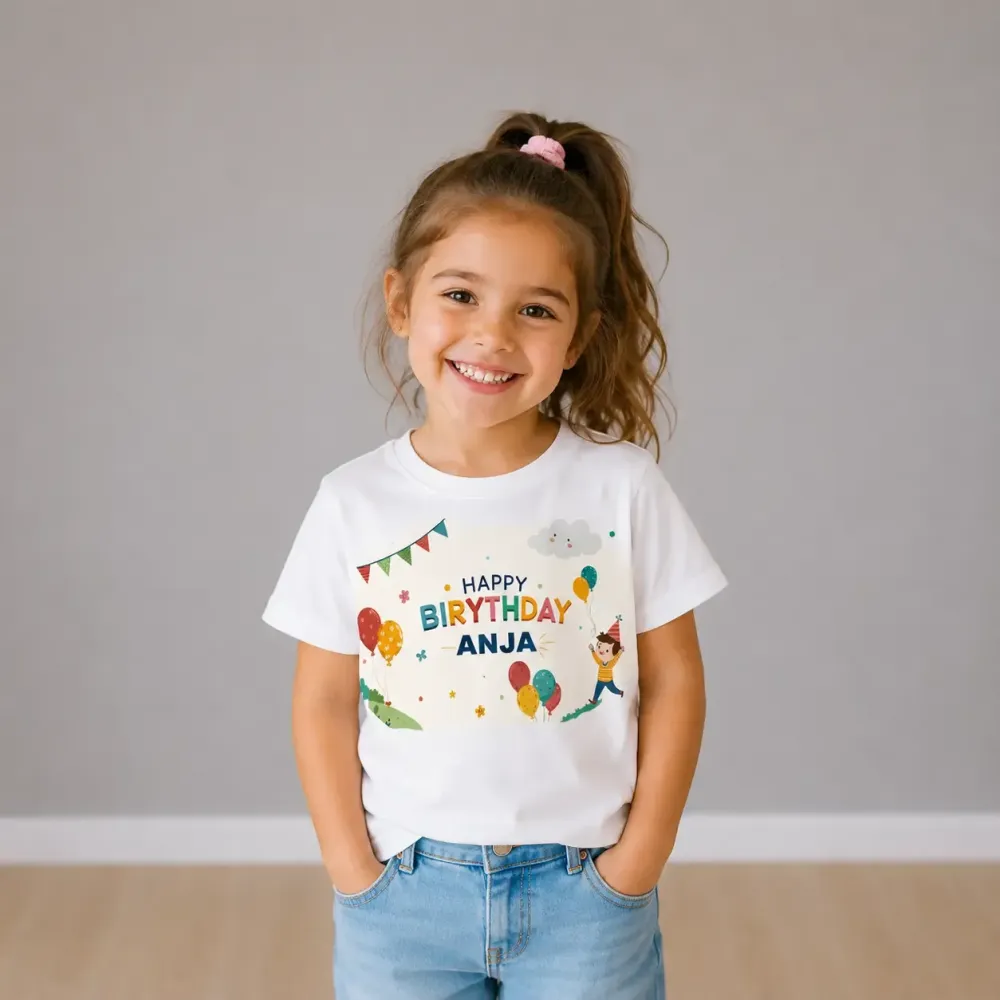 Personalizirana rojstnodnevna majica – Rojstnodnevna radost