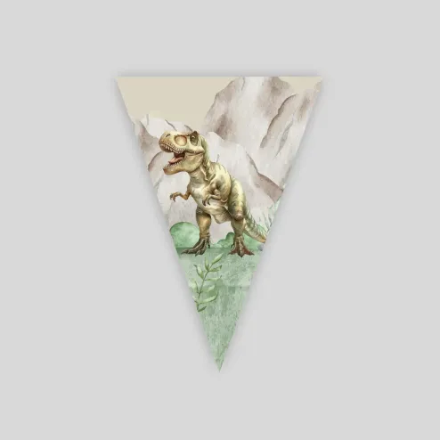 Personalizirane rođendanske zastavice – Dino