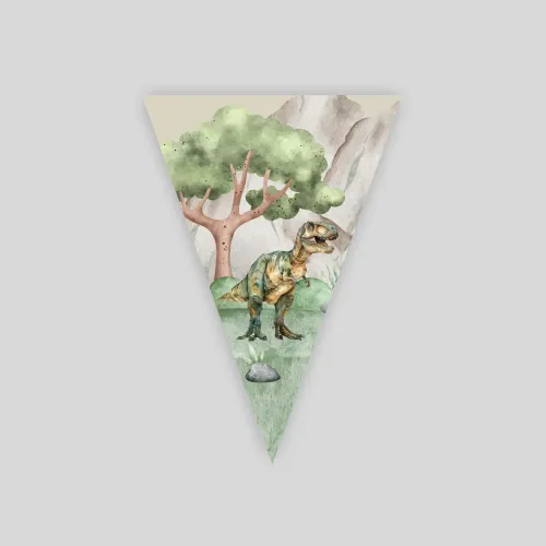 Personalizirane rođendanske zastavice – Dino