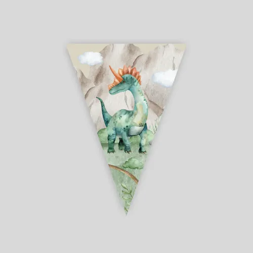 Personalizirane rođendanske zastavice – Dino