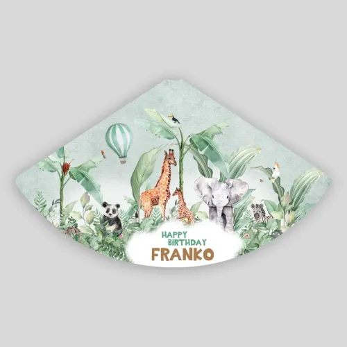 Personalizirana rođendanska kapica - Jungle