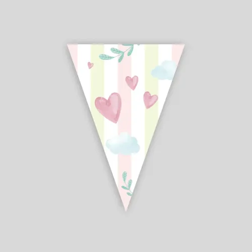 Personalizirane rođendanske zastavice - Flamingo party