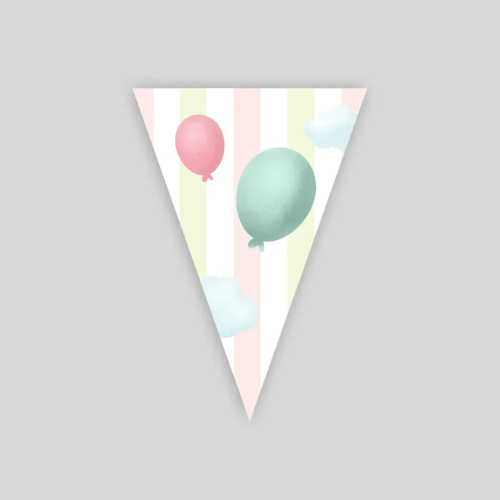 Personalizirane rođendanske zastavice - Flamingo party